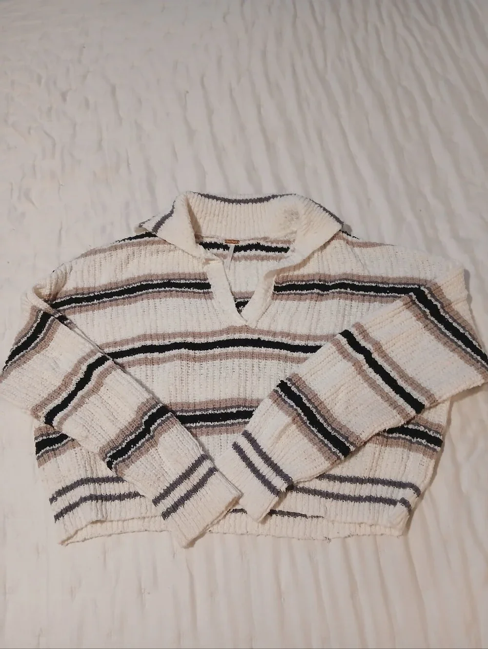Free People Kennedy Stripe Sweater S